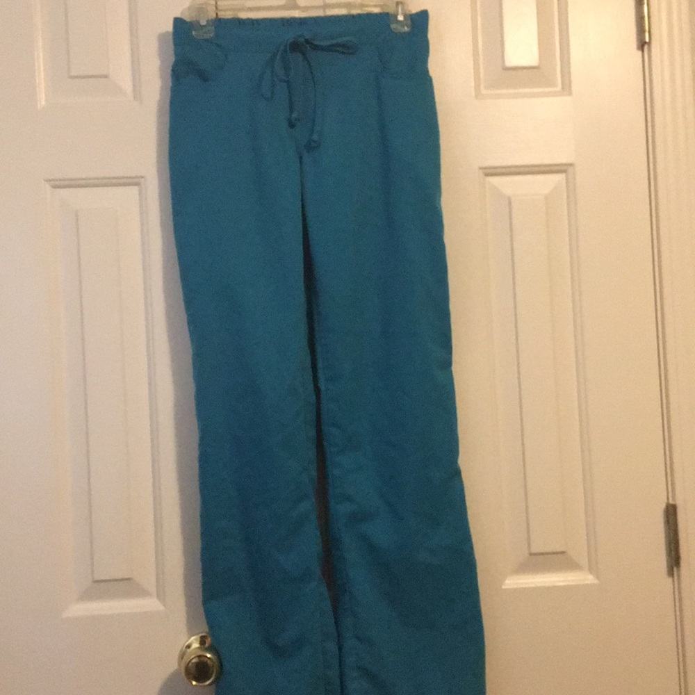 Teal greys anatomy pants